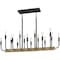 Quoizel Coda Linear Chandelier COD139MBK - alternate 4